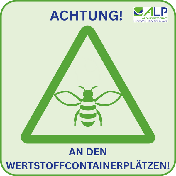 Bild vergrößern: Achtung Biene(1)